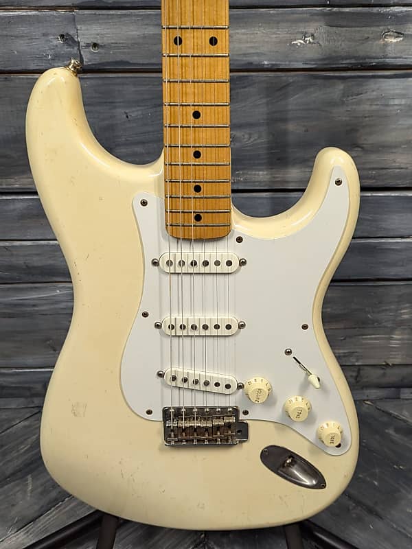 Used Squier '85 MIJ Stratocaster Electric Guitar with Gig Bag image 1