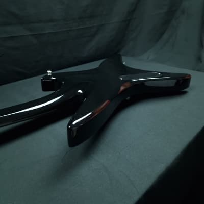 B.C. Rich Chuck Schuldiner Tribute Stealth 2008 Onyx Black Neck Through Dimarzio X2N Death Control Denied image 21