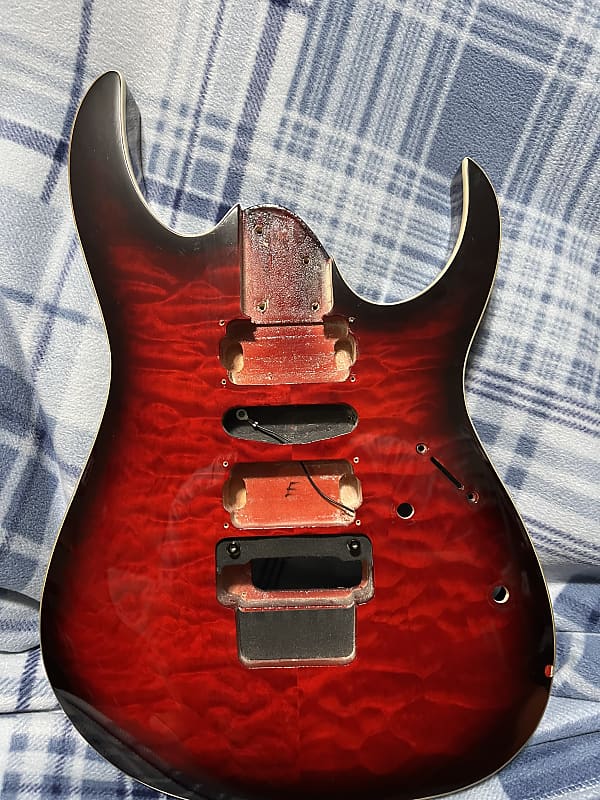 Ibanez Rg4exqm1 Body Red Reverb