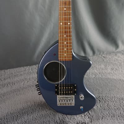 Fernandes ZO-3 Digi-Zo Hyper Travel Guitar - Metallic Blue
