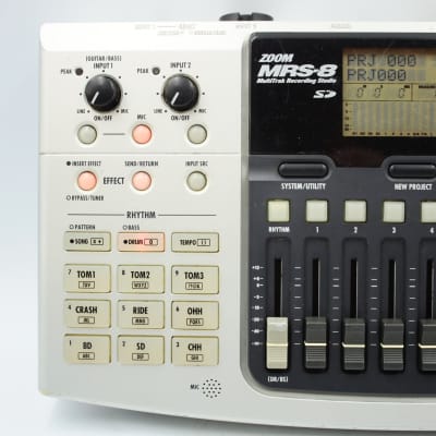 Zoom MRS-8 Multitrak Recording Studio With Power Supply 8