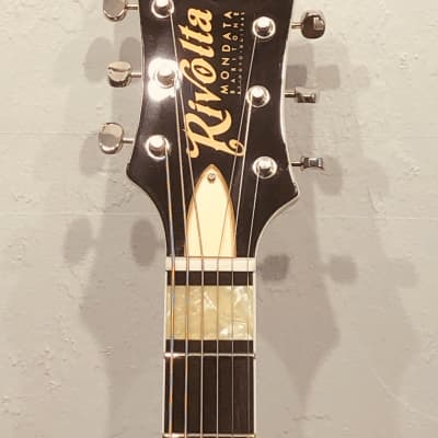 Rivolta MONDATA BARITONE VII Chambered Mahogany Body Maple Neck 6-String Electric Guitar w/Soft Case image 14