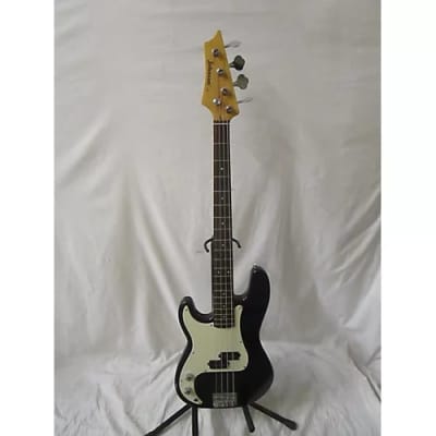 Johnson Lefty P-Bass copy, Black for sale