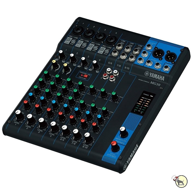 Yamaha MG10 10-Channel Live Sound Audio Mixing Console image 1