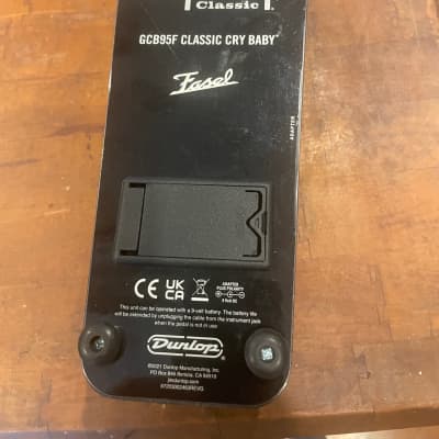 Dunlop GCB95F Cry Baby Classic Fasel Wah | Reverb