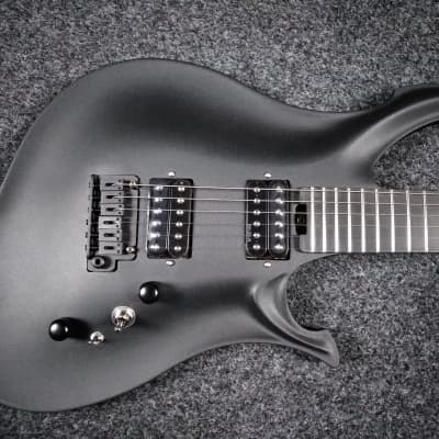 KOLOSS GT-4 Aluminum body Carbon fiber neck electric guitar Black image 2