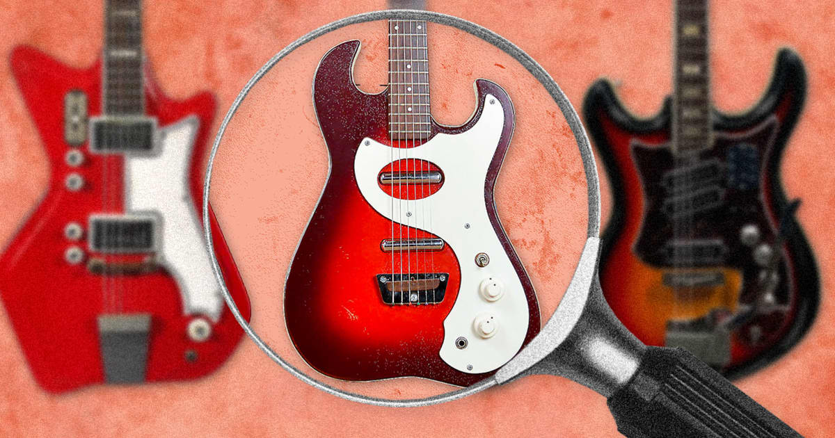 Sears store guitar brands