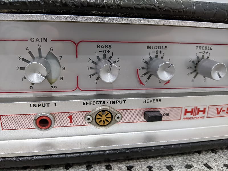 Rare vintage 1976 HH Electronic VS Musician (Reverb) 100W guitar  amp/amplifier T. Rex/Marc Bolan/Dr. Feelgood