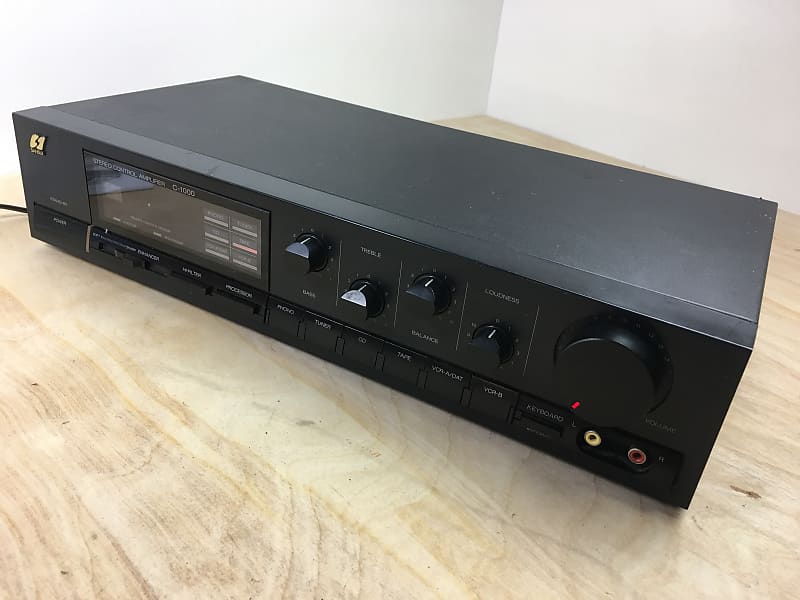 Sansui C1000 Preamplifier 1980s Black | Reverb