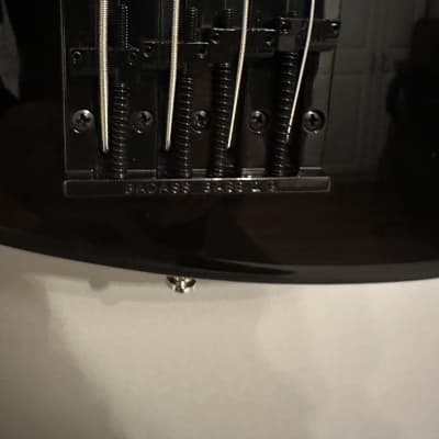 Fender American Standard Jazz Bass with Rosewood Fretboard + Badass Bridge + Pickup Selector Button 2014- Black image 4