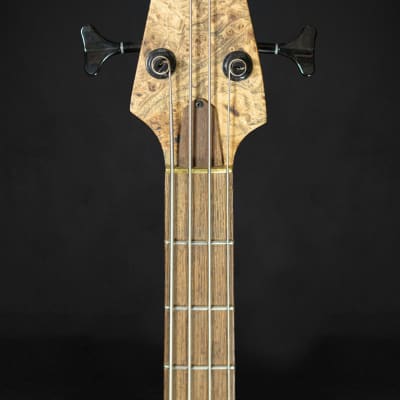 Woodstock Custom AK-64 Bass, Ash Burl 'Rock for Ukraine' image 5