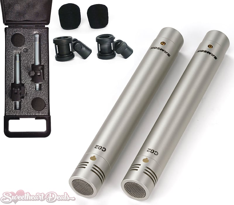 SAMSON (サムソン) CO2 Samson C02 Pencil Condenser Microphones (Pair