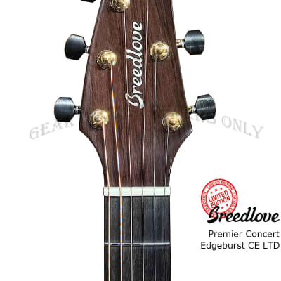 Breedlove Premier Concert Edgeburst CE LTD Red Cedar & Brazilian rosewood Limited Edition guitar image 9