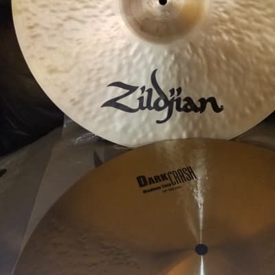 Zildjian K 16+18" Medium Thin Dark Crash Cymbals image 4