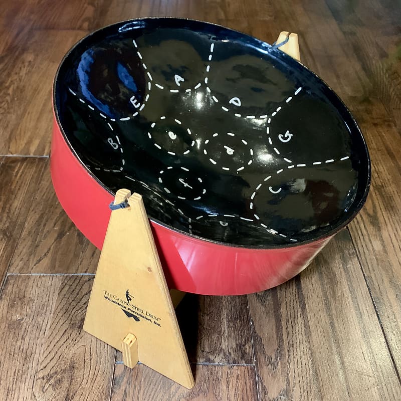 WoodstockCalypsoSteelDrum カリプソスチールドラム The Calypso Steele Drum Woodstock Percussion Red 10