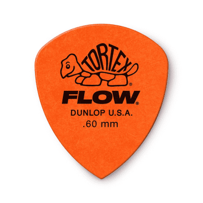 Dunlop 558P60 Tortex Flow Standard .60mm Guitar Picks (12-Pack)