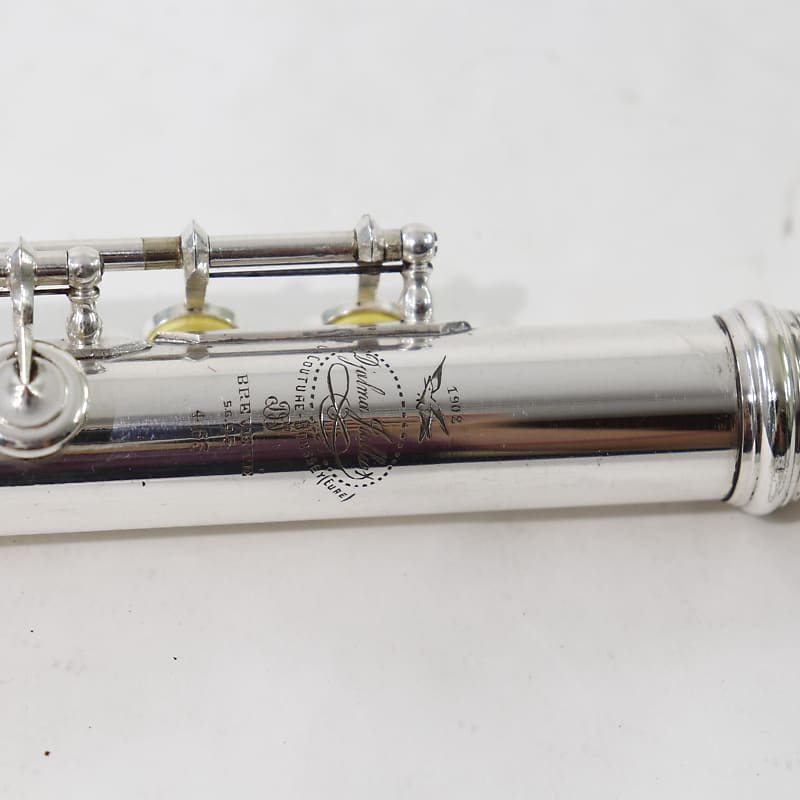 Djalma Julliot Handmade French Flute - Early Model SN 463 Djalma Julliot Handmade French Flute - Early Model SN 463