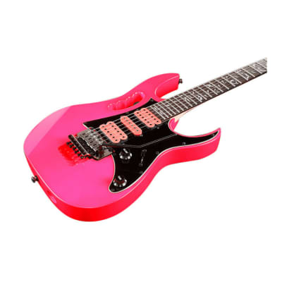 Ibanez Steve Vai Signature 6-String Electric Guitar (Pink) image 2