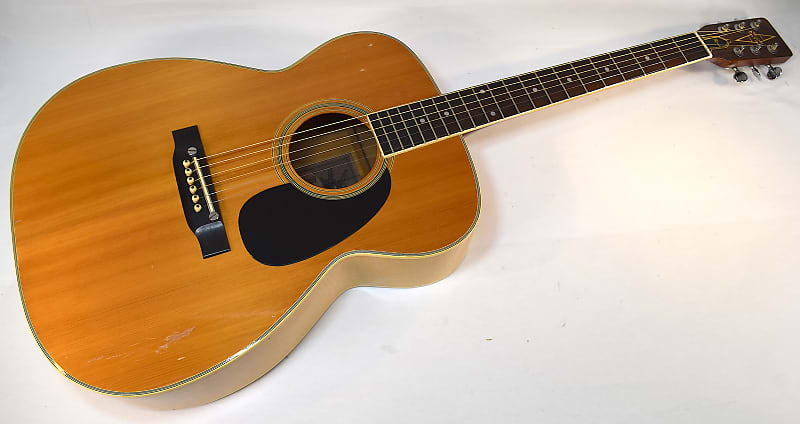 1976 Alvarez 5038 Blond Flame Maple Acoustic Guitar • Japan • Excellent image 1