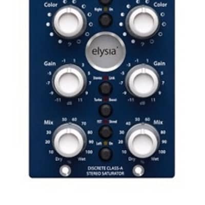 Elysia karacter 500 2-Channel 500 Series Saturator Module