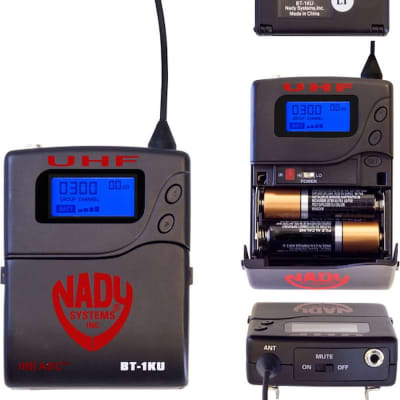 Nady 2W-1KU HM-10 Dual True Diversity 1000-Channel Professional UHF Wireless System image 3