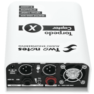 IN STOCK Two Notes Captor X 8 ohm Reactive Load Direct DI Box Speaker Simulator Cab Sim & Atten image 4