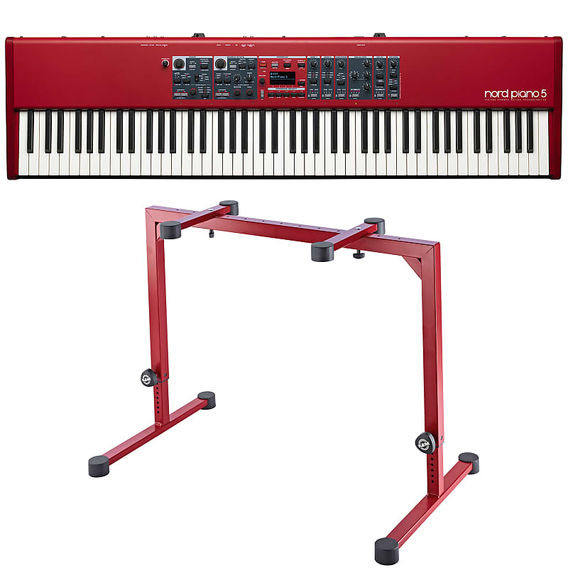Nord Piano 5 88-Key Digital Stage Piano Keyboard w/ K&M 18810 Stand image 1