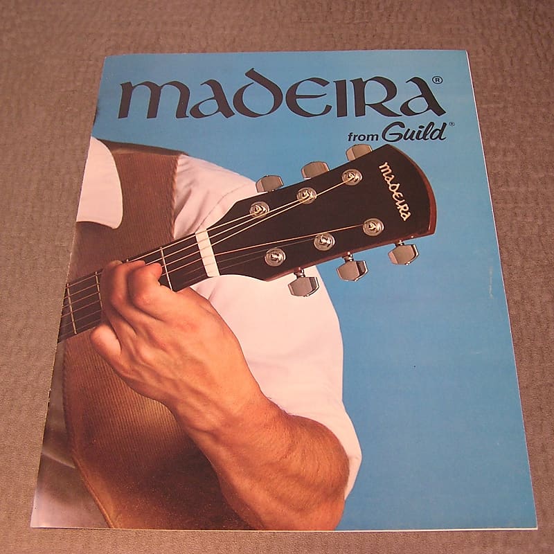 Madiera from Guild 1970s Catalog Excellent condition Reverb