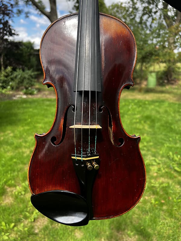 モダン　ドイツ　4/4 バイオリン　Neuner & Hornsteiner 4/4 Neuner & Hornsteiner Lionshead Violin 1850 - Varnish