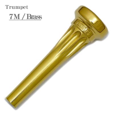 LOTUS 7M Brass [Trumpet Mouthpiece] image 1