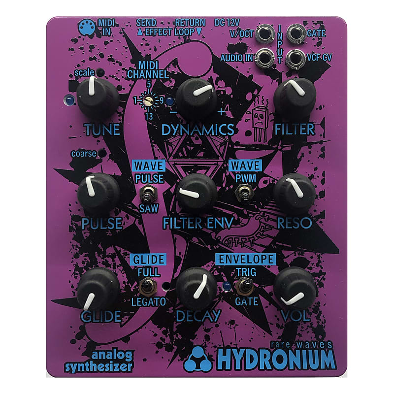 Rare Waves Hydronium Desktop Synth (303) - Juice Purple | Reverb