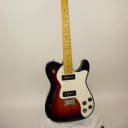 2012 Fender Modern Player Telecaster Thinline Deluxe Electric Guitar Maple Fingerboard 3-Color Sunbu