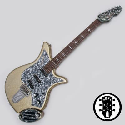 Italia Monza Silver Sparkle New Old Stock Eko / Wandré