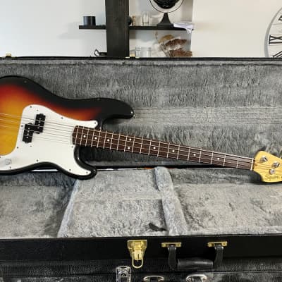 Squier SQ Precision Bass 1984 - Sunburst image 4