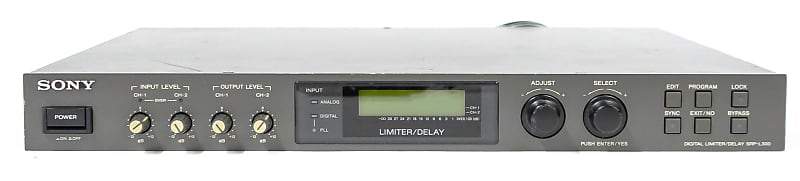 Vintage Sony SRP-L300 Digital Limiter / Delay Signal Processor Rackmount
