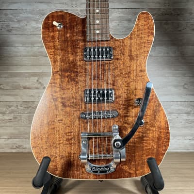 Brown Bear Guitars Custom Thinline Semi-Hollow with Bigsby - Koa for sale