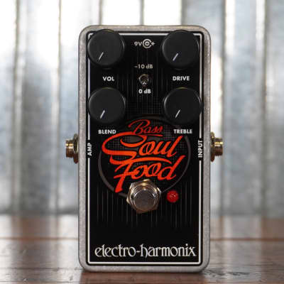 Electro-Harmonix EHX Bass Soul Food Overdrive Boost Effect Pedal image 3