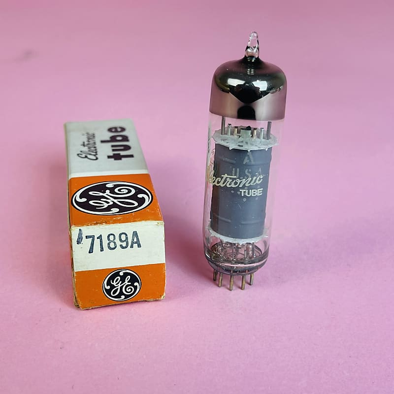 G.E 7189A NOS Vintage Vacuum Tube Reverb