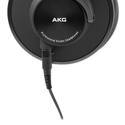 AKG K553 MK2 MKII Studio Monitoring Headphones+Recording Condenser Mic+Filter image 3