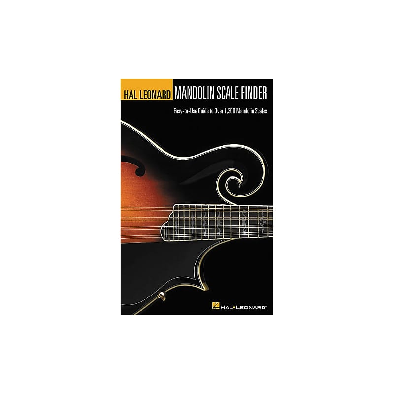 Hal Leonard Mandolin Scale Finder 6x9 Book Reverb