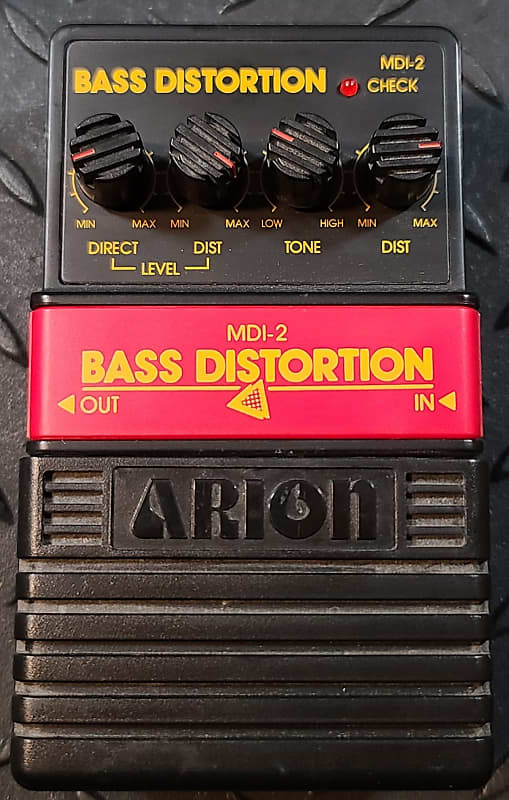 Arion MDI-2 Bass Distortion Recent Black | Reverb