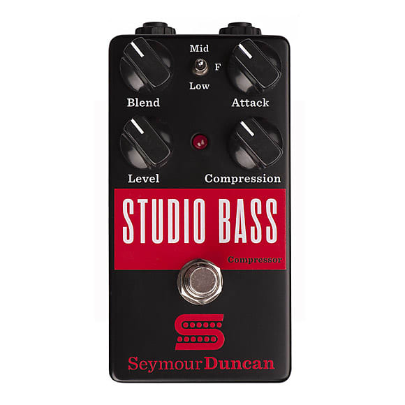 Seymour Duncan Italia Studio Bass Compressor Pedal Pickups Chitarra image 1