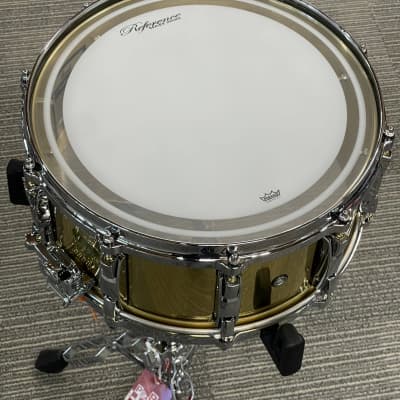 PEARL REFERENCE 14X6.5 3MM CAST BRASS SNARE DRUM image 5