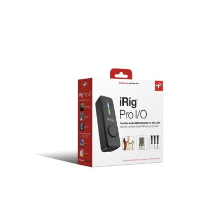 IK Multimedia iRig Pro I/O Ultra-Compact Audio & MIDI Interface w/ Headphone Out image 3