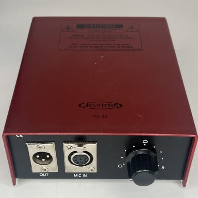 Avantone Pro CV-12 Large Diaphragm Multipattern Tube Condenser Microphone 2009 - Present - Red image 10