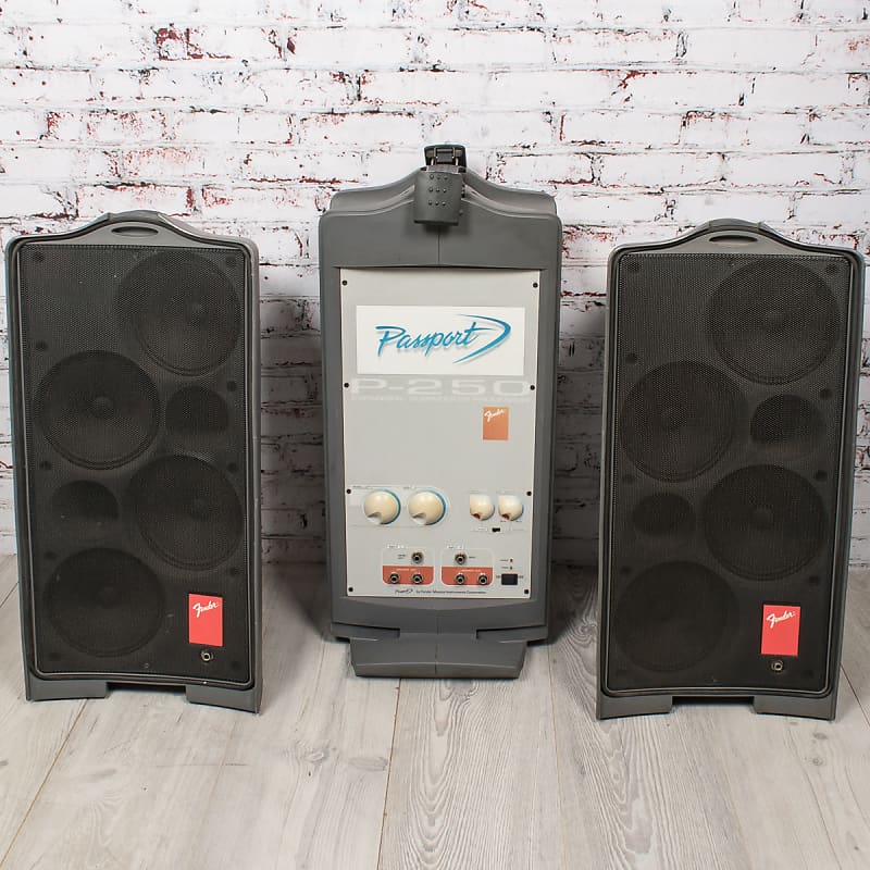Fender Passport PA System w/ P-250 Expander/Sub Used