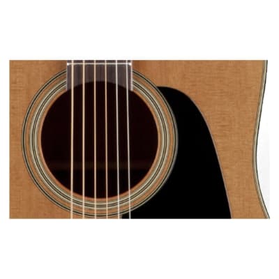 Takamine P1DC Made in Japan Dreadnought 6-String Right-Handed Acoustic Electric Guitar with Venetian Cutaway, Solid Cedar Top, Sapele Back and Sides, CT4B II Electronics, and Case (Satin) image 4