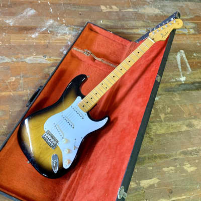 Fender Stratocaster Sunburst st-57 crafted in japan cij mij original vintage reissue strat image 5