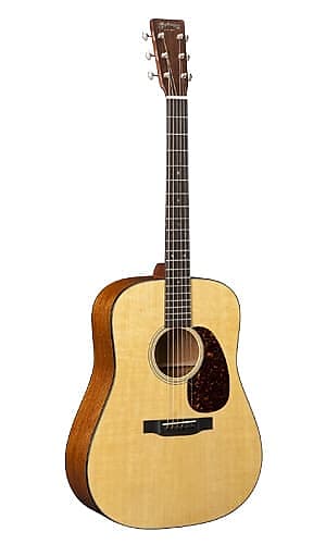 Martin D-18 Dreadnought Acoustic Guitar with Hardshell Case image 1