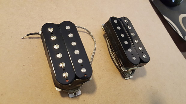 Gibson 496R & 500T Black pickups from Les Paul Classic
